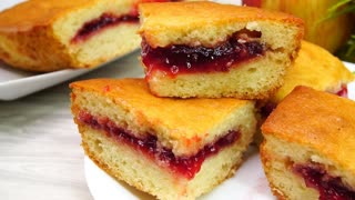 Заливной пирог с секретом: жидкое тесто и начинка не опускается на дно