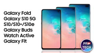 Презентация Samsung Galaxy S10 за 7 минут: Galaxy Fold, S10 5G, S10, Buds, Watch Active, Fit