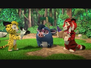 Лео и Тиг - Влюбленный Куба - Серия 25 - мультфильм для детей о жителях тайги