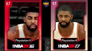 Кайри Ирвинг от NBA 2K12 до 2K20