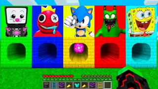 ВЫБЕРИ КРУГЛЫЙ ТОННЕЛЬ В МАЙНКРАФТ